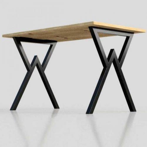 Стіл обідній GoodsMetall у стилі Лофт 1200х700х700 СТО93 Стіл обідній GoodsMetall у стилі Лофт 1200х700х700 СТО93