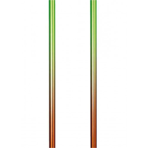 Палиці гірськолижні Komperdell Rebellution 2 Ski Poles 125 см (18 мм) Tone Green/Orange