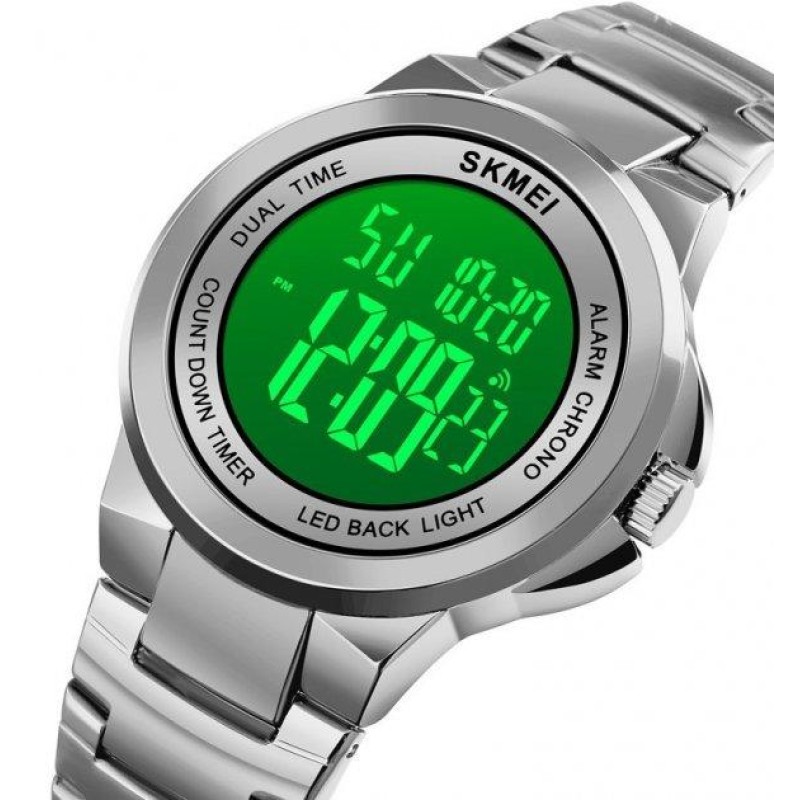 Годинник наручний чоловічий Skmei 1712 Сріблястий