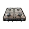 Газова плита настільна Domotec MS-6604 4 конфорки Brown