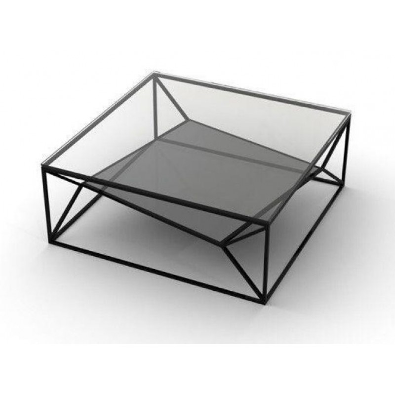 Кавовий журнальний столик у стилі Loft NS-533 410x950x950 мм Черный