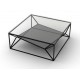 Кавовий журнальний столик у стилі Loft NS-533 410x950x950 мм Черный