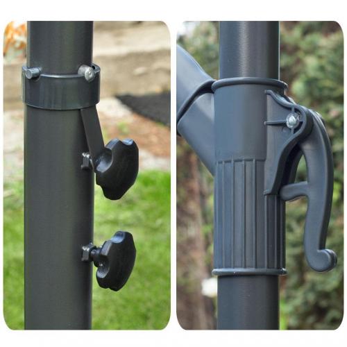 Садова парасоля GardenLine Green 3,5 м + Чехол Садова парасоля GardenLine Green 3,5 м + Чехол