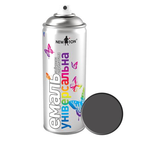 Емаль універсальна Аерозоль New Ton 400 мл RAL 7024 Темно-сірий Емаль універсальна Аерозоль New Ton 400 мл RAL 7024 Темно-сірий