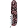 Складаний ніж Victorinox Huntsman Design принт Шкіра пітона 91 мм Різнокольоровий (1.3713_R2200pk)
