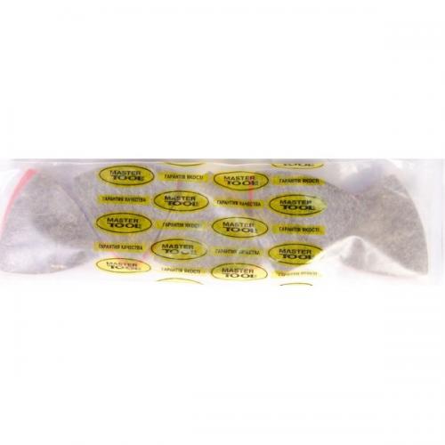 Насадка трикутна повстяна грубошерста на липучці для реноватора MASTERTOOL 85 мм 10 шт 08-6598 Насадка трикутна повстяна грубошерста на липучці для реноватора MASTERTOOL 85 мм 10 шт 08-6598