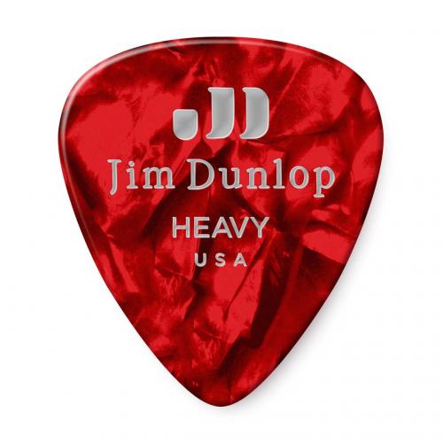 Медіатори Dunlop 483P09HV Genuine Celluloid Classic Red Pearloid Heavy Player's Pack (12 шт.) Медіатори Dunlop 483P09HV Genuine Celluloid Classic Red Pearloid Heavy Player's Pack (12 шт.)