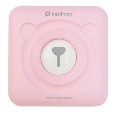 Портативний bluetooth термопринтер для смартфона PeriPage A6, рожевий