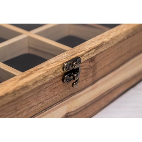 Скринька для зберігання наручних годинників ecoWalnut 8.2х34.2х18 см Скринька для зберігання наручних годинників ecoWalnut 8.2х34.2х18 см
