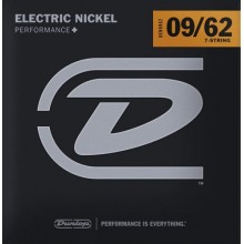 Струни для електрогітари Dunlop DEN0962 Light Nickel Plated Steel Electric Guitar 7 Strings 9/62