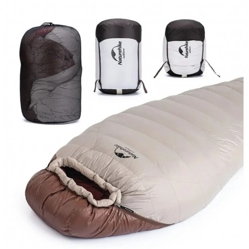 Спальник Naturehike Snowbird NH20YD001 380 Бежево-коричневий (1047-6927595761281) Спальник Naturehike Snowbird NH20YD001 380 Бежево-коричневий (1047-6927595761281)