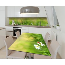 Наклейка 3Д вінілова на стіл Zatarga «Таємне життя комах» 600х1200 мм (Z184907st)