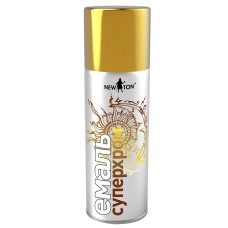 Емаль New Ton Суперхром для внутрішніх робіт Золотистий 400 мл