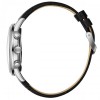 Наручний годинник чоловічий Lee Cooper Leather Black Сріблястий (3434)