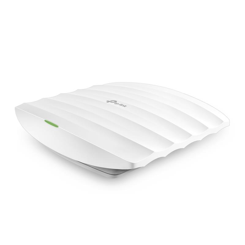 Точка доступу TP-Link EAP110 (1х100Мбіт, 300Mbps, 100мВт, 2,4Ghz, 20дБм, стельова, passive PoE, EAP Controller, 2х4дБі)