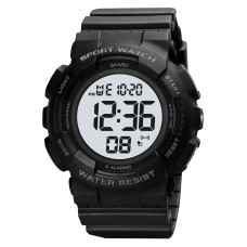 Чоловічий наручний спортивний годинник Skmei 2081 Чорний