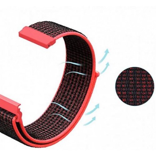 Ремінець BeWatch для Xiaomi Amazfit BIP| Lite | GTS | GTR 42mm нейлоновий 20мм липучка Кораловий (1011339) Ремінець BeWatch для Xiaomi Amazfit BIP| Lite | GTS | GTR 42mm нейлоновий 20мм липучка Кораловий (1011339)