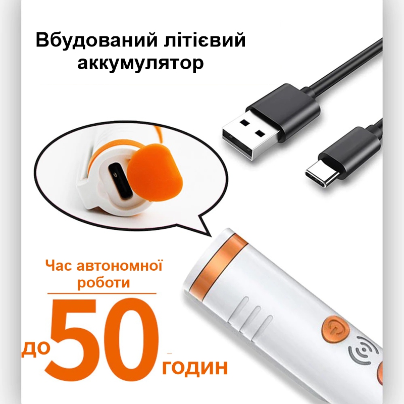 Дозиметр радіації портативний на акумуляторі у вигляді маркера Nectronix HFS-P3