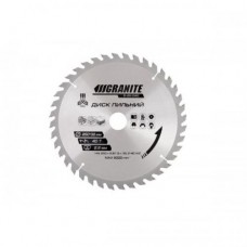 Диск пильний GRANITE для дерева з твердосплавними напайками 250х32х40Т адаптер 32-30/32-25.4 6100 об/хв 5-25-040