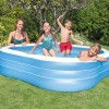 Дитячий надувний басейн Intex 57495 «Сімейний», синій, 229 х 229 х 56 см (hub_ljvn68)