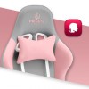 Комп'ютерне крісло Hell's Rainbow Pink-Gray