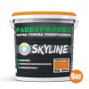 Фарба гумова супереластична надстійка «РабберФлекс» SkyLine Помаранчева RAL 2004 6 кг