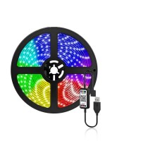 Світлодіодна стрічка RGB XTRIKE ME HT-5050 USB 5 м