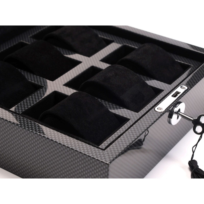 Шкатулка для зберігання годинників Salvadore WB3035-6CAB Сірий