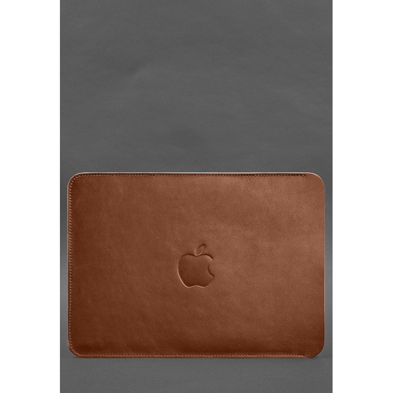 Шкіряний чохол для MacBook Air 15-inch (2023) Світло-коричневий BlankNote