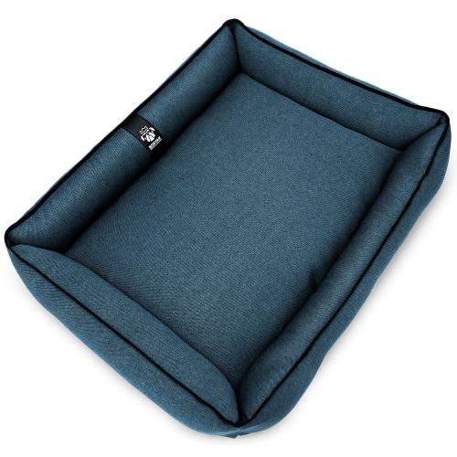 Лежак ліжко для собак всіх порід EGO Bosyak Рогожка L 90x75 Синій (спальне місце для великих собак) Лежак ліжко для собак всіх порід EGO Bosyak Рогожка L 90x75 Синій (спальне місце для великих собак)