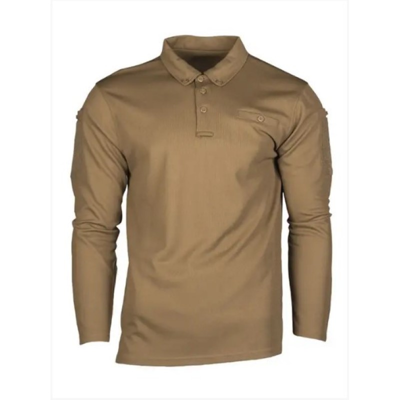 Тактична сорочка-поло Mil-Tec Tactical Quickdry d/r 10962019 3XL Койот