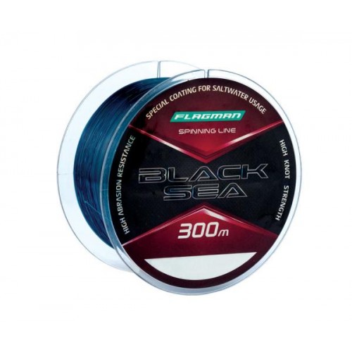Лісочка Flagman Black Sea Spinning Line 300м 0.22мм Лісочка Flagman Black Sea Spinning Line 300м 0.22мм