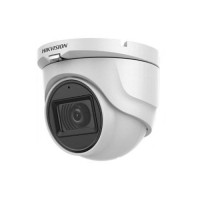 HD-TVI відеокамера 2 Мп Hikvision DS-2CE76D0T-ITMFS (2.8 мм) із вбудованим мікрофоном для системи відеоспостереження