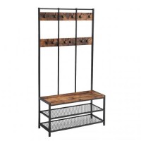 Стійка для одягу в стилі Loft NS-1994 1890x1000x400 мм Черный Стійка для одягу в стилі Loft NS-1994 1890x1000x400 мм Черный