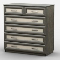 Комод Тиса Мебель АКМ-23 1 Венге Дуб молочний 75x45x75 см Комод Тиса Мебель АКМ-23 1 Венге Дуб молочний 75x45x75 см