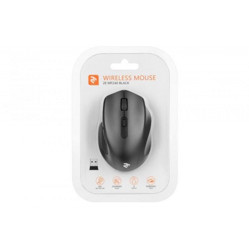 Миша бездротова 2E MF240 Silent WL Black (2E-MF240WB) USB в інтернет супермаркеті PbayMarket!