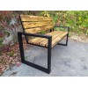 Лава паркова GoodsMetall у стилі ЛОФТ 1200х700х450 - ЛС91