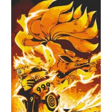 Картина за номерами Art Craft Наруто. Перевтілення 40*50 см 10262-AC