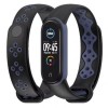 Ремінець MiJobs Sport Style для Xiaomi Mi Band 5/6 Black Blue