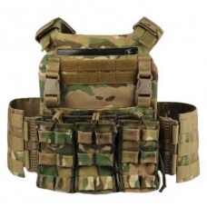 Плитоноска без плит зі швидкознімною системою No Brand One Size Мультикам (1710135987)