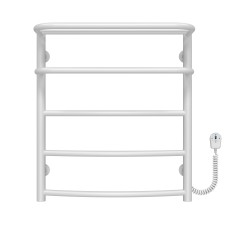 Рушникосушарка електрична Готель П5 400х600 Deffi Білий EF16 (C.OD.60.40.5.E.W.R.5)