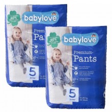 Підгузки-трусики Babylove Premium 5 junior 13-20 кг 40 шт