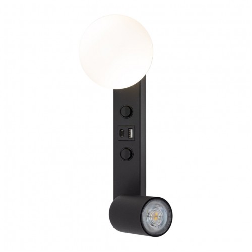 Настінний світильник TK Lighting Vox 35x14.5 см Чорний (TK10152)