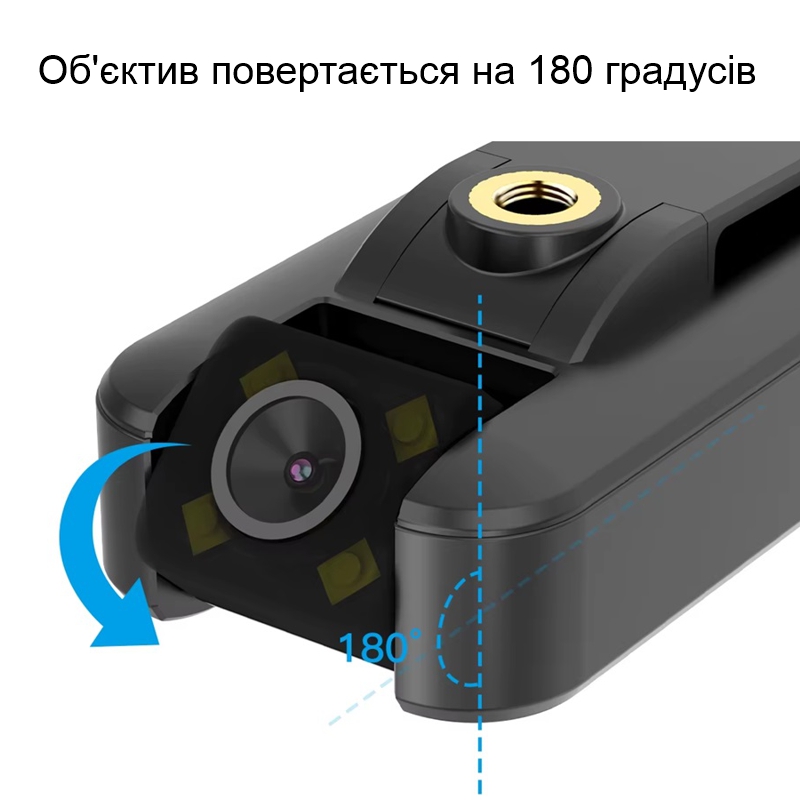 4G боді камера - портативний відеореєстратор під СІМ карту Vstarcam CB77-4G, запис у хмару