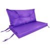 Комплект подушок Tia-Sport Сидушка та спинка Оксфорд Фіолетовий (sm-0961) в інтернет супермаркеті PbayMarket!