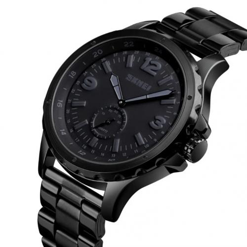 Класичний чоловічий годинник Skmei 1513 black