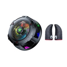 Магнітний напівпровідниковий радіатор-вентилятор активне охолодження Plextone EX1 PRO та напальчники MEMO pro