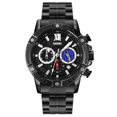 Чоловічий класичний годинник на браслеті Skmei 9235 Чорний