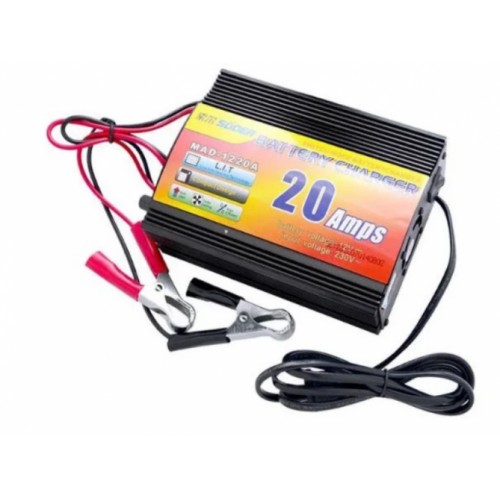 Зарядний пристрій автомобільного акумулятора UKC Battery Charger 20A MA-1220A (011068)