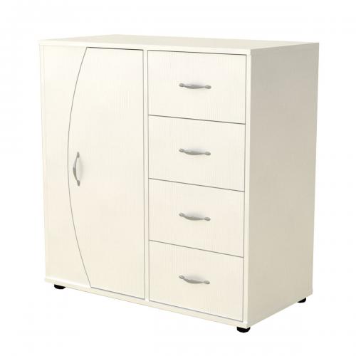 Комод для спальні Компанит 4 1 1 Альба (Ev-1018)